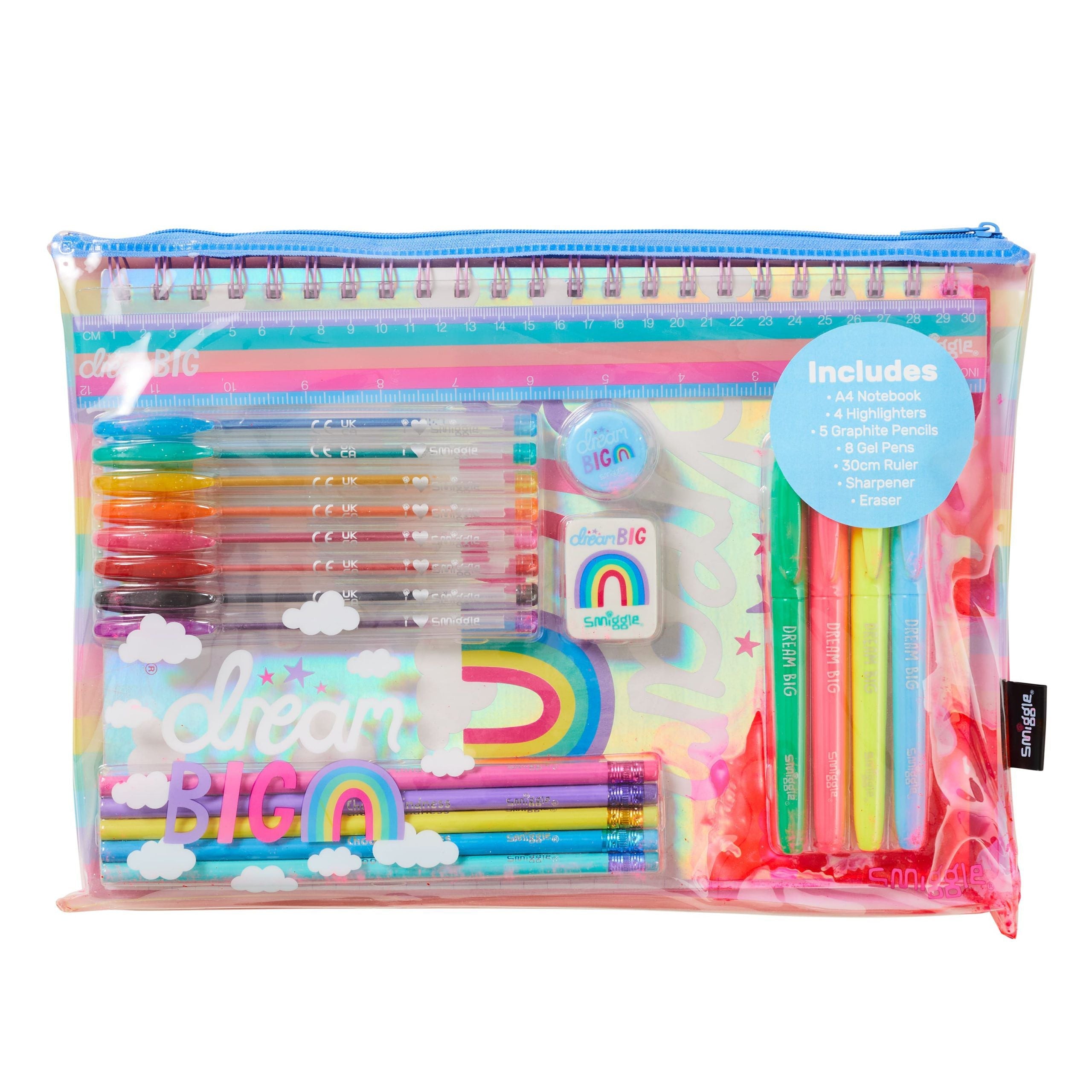 Smiggle - Essentials A4 Stationery Set