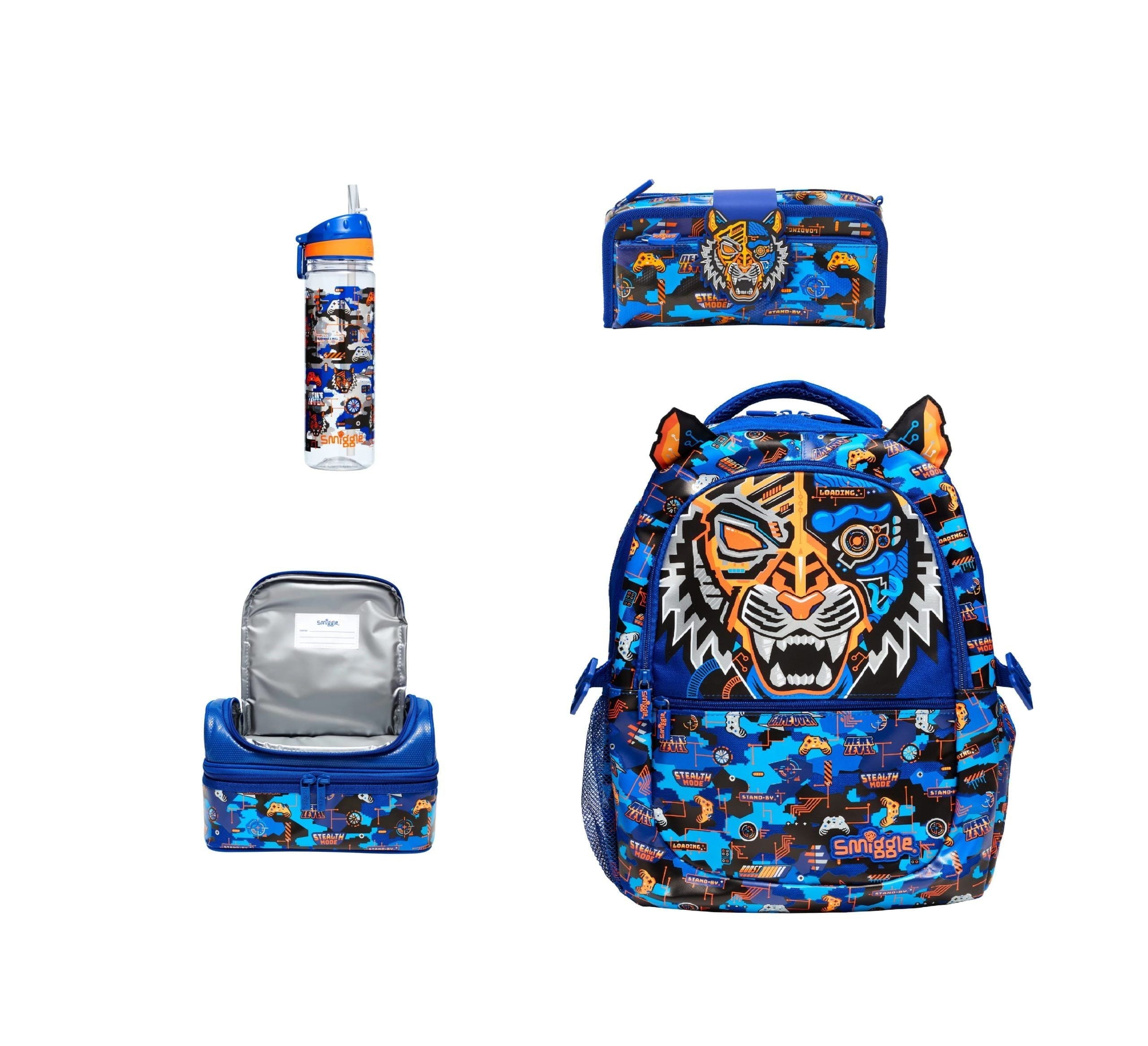 Smiggle - Hey There 4 Piece School Bag Set