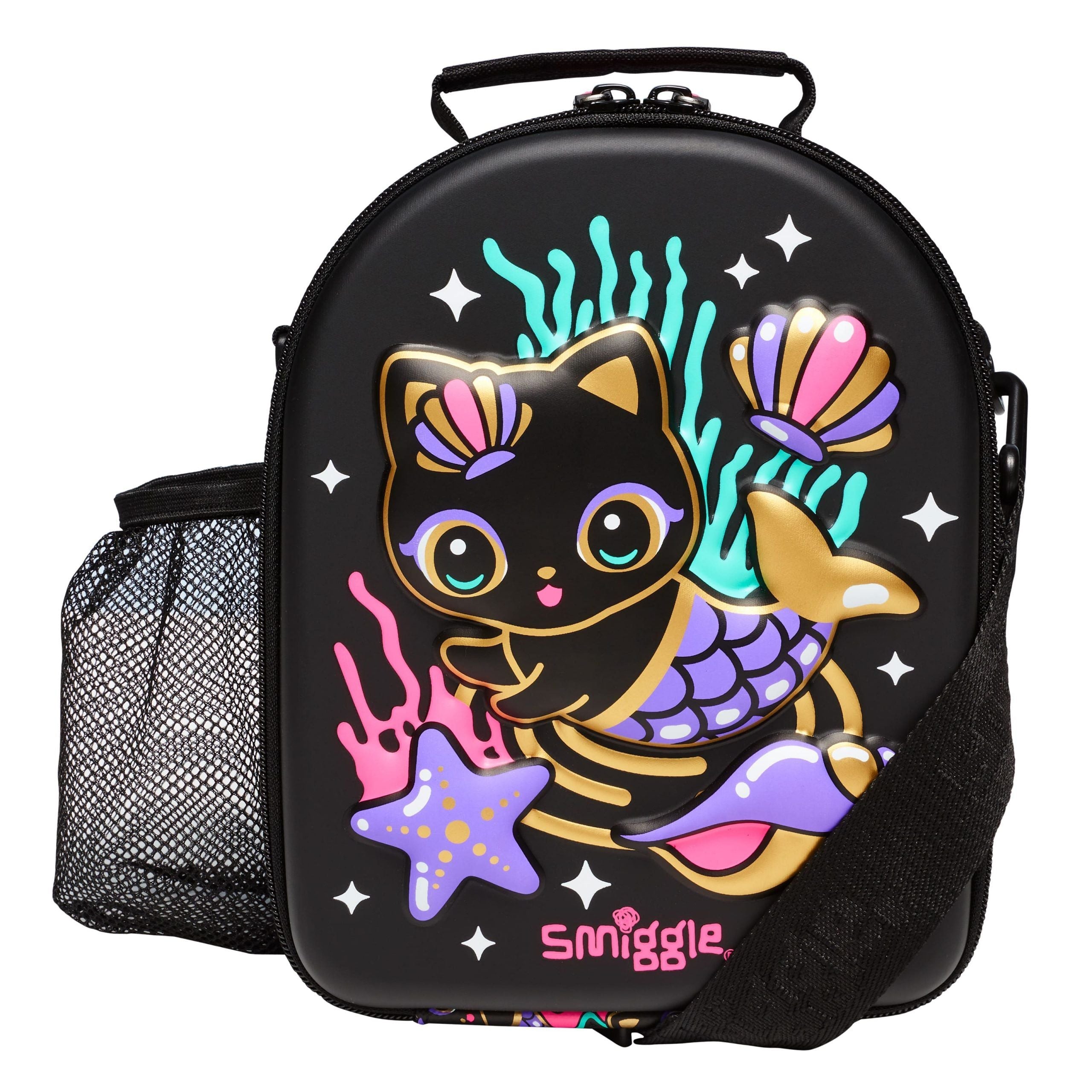 Smiggle - Hey There Hardtop Curve Lunch Bag with Strap