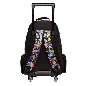 Smiggle - Hey There Lighted Wheeled School and Travel Bag