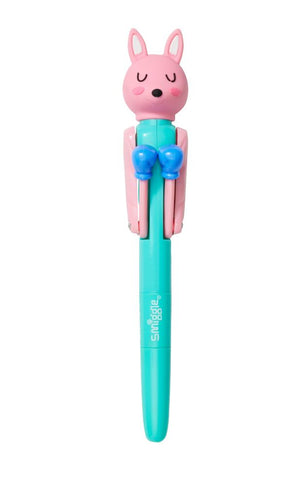 Smiggle - Hi There Animated Boxer Ballpoint Pen