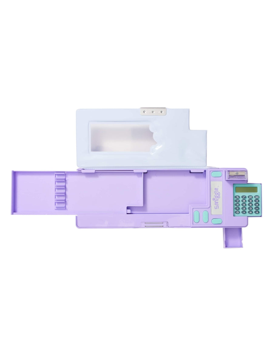 Smiggle - Hi There Pop Out Automatic Pencil Case with Calculator