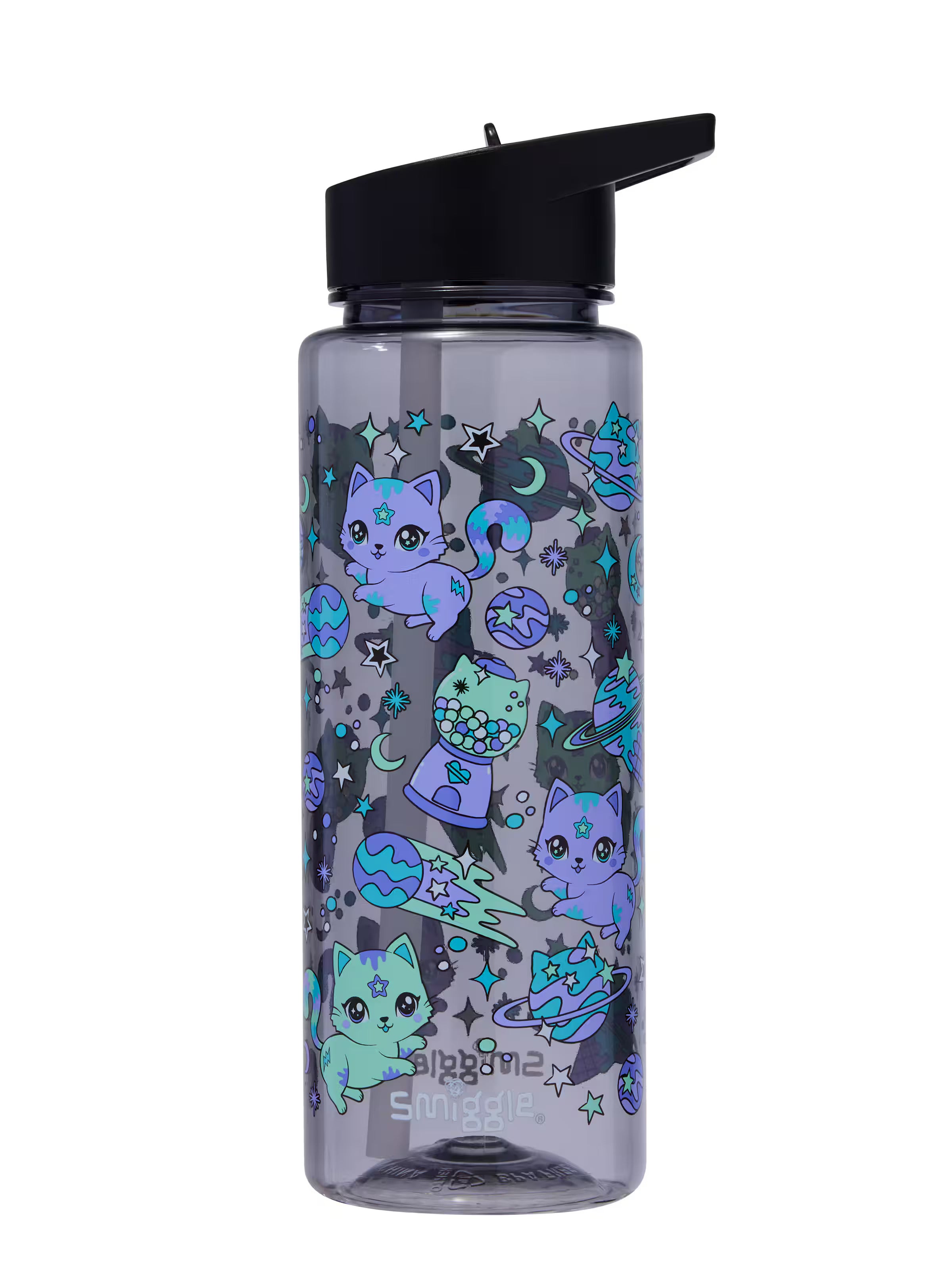 Smiggle - Rush Straw 740ML BPA Free Water Bottle