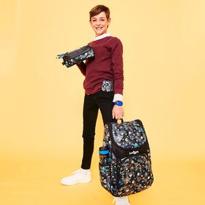 Smiggle - Hide Access Black Backpack