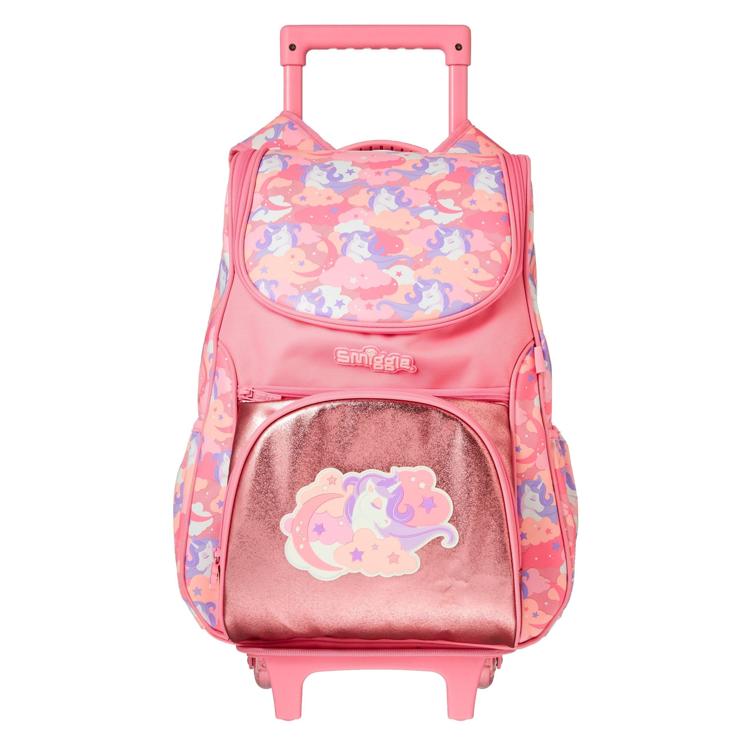 Smiggle - Hide Lighted Wheeled School and Travel Bag