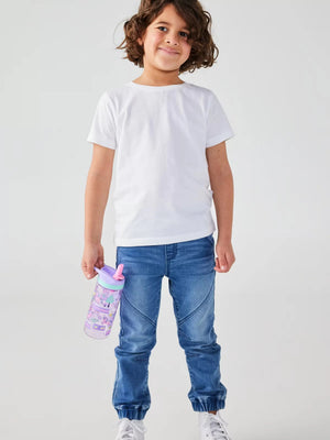 Smiggle - Let's Play 440 ML BPA-Free Straw Water Bottle