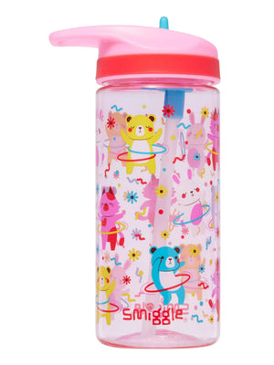 Smiggle - Let's Play 440 ML BPA-Free Straw Water Bottle
