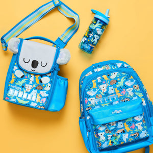 Smiggle - Lil' Mates Id Junior Blue Koala Backpack