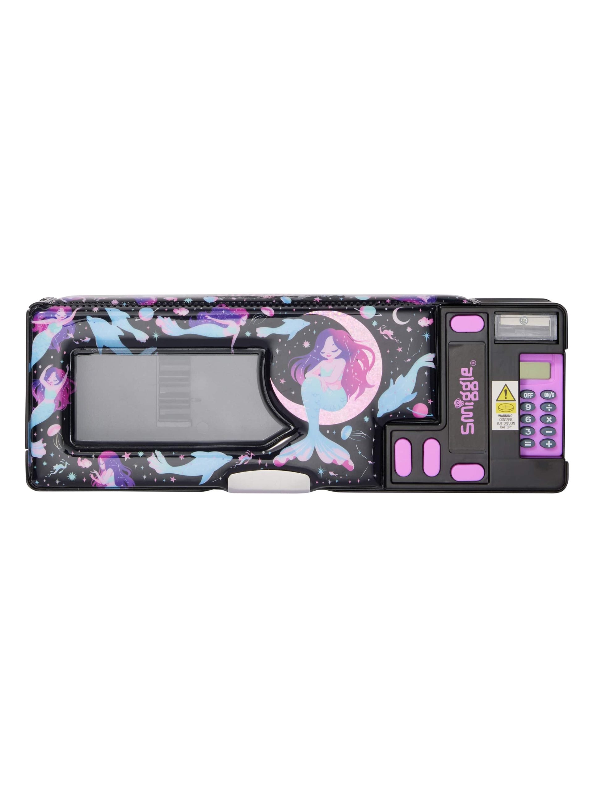 Smiggle - Limitless Automatic Pencil Case with Calculator