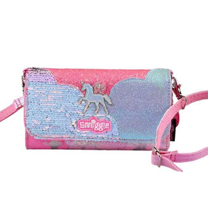 Smiggle - Lunar Unicorn Wallet, Tote and Shoulder Bag