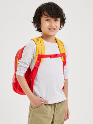 Smiggle - Marvel Iron Man Hooded Kindergarten Backpack
