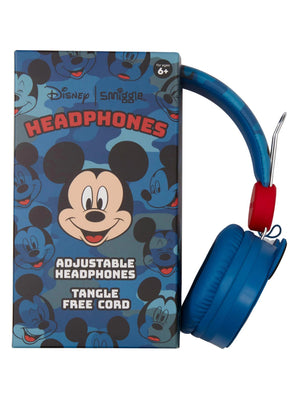 Smiggle - Mickey Mouse Wired Over-Ear Headphones