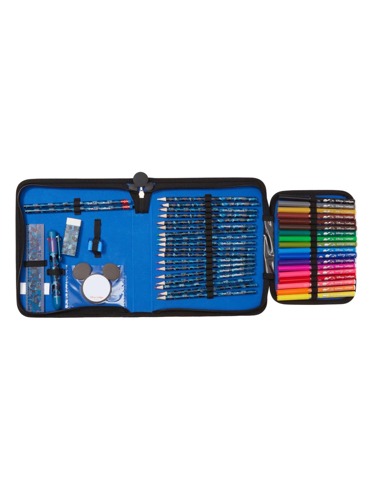 Smiggle - Mickey Mouse Coloring and Pencil Set with Pencil Case