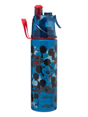 Smiggle - Mickey Mouse Water Spray 500ML Steel Water Bottle