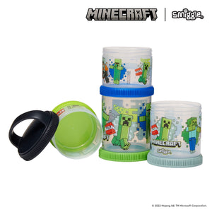 Smiggle - Minecraft Snack and Snack Box