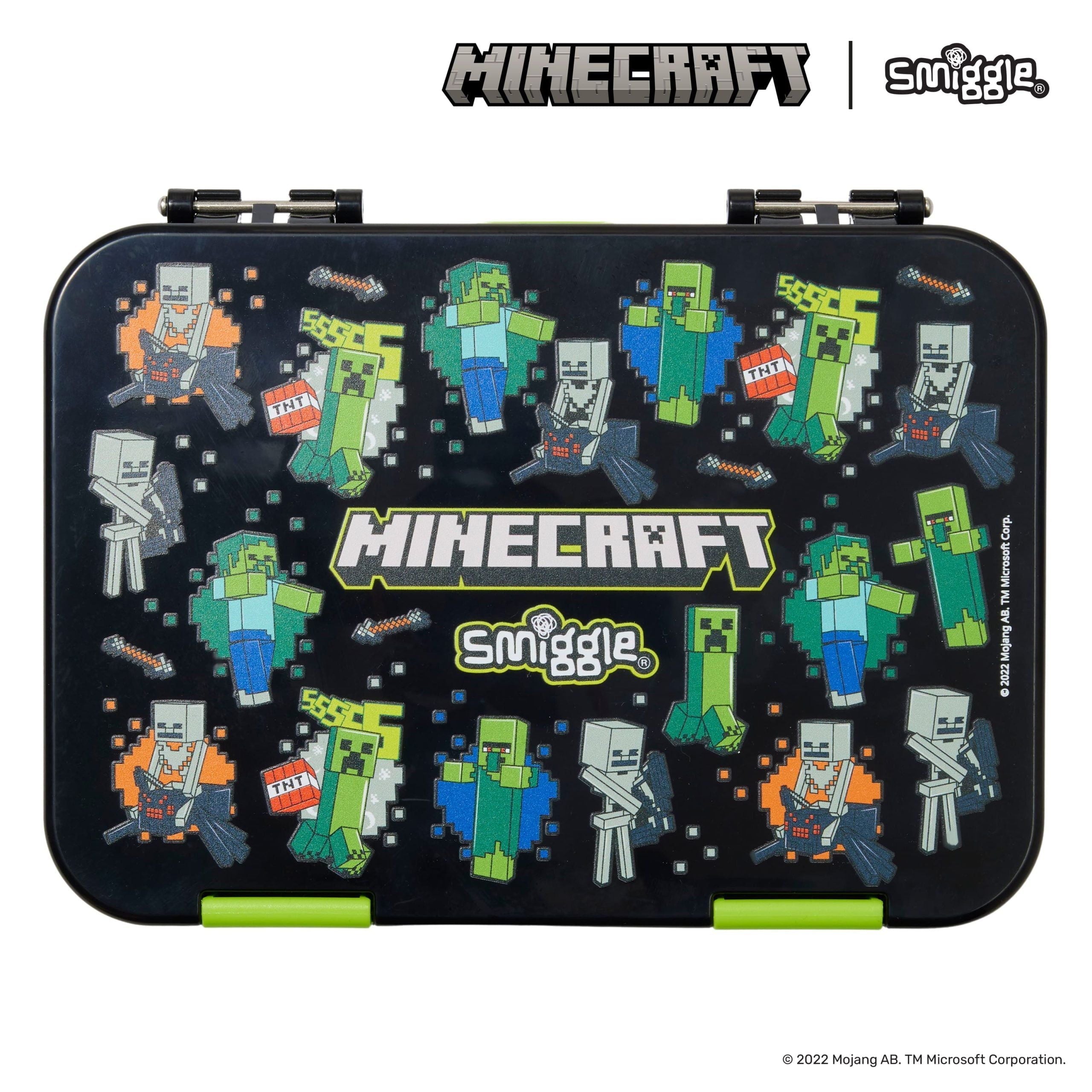 Smiggle - Minecraft Medium Size Bento Lunch Box