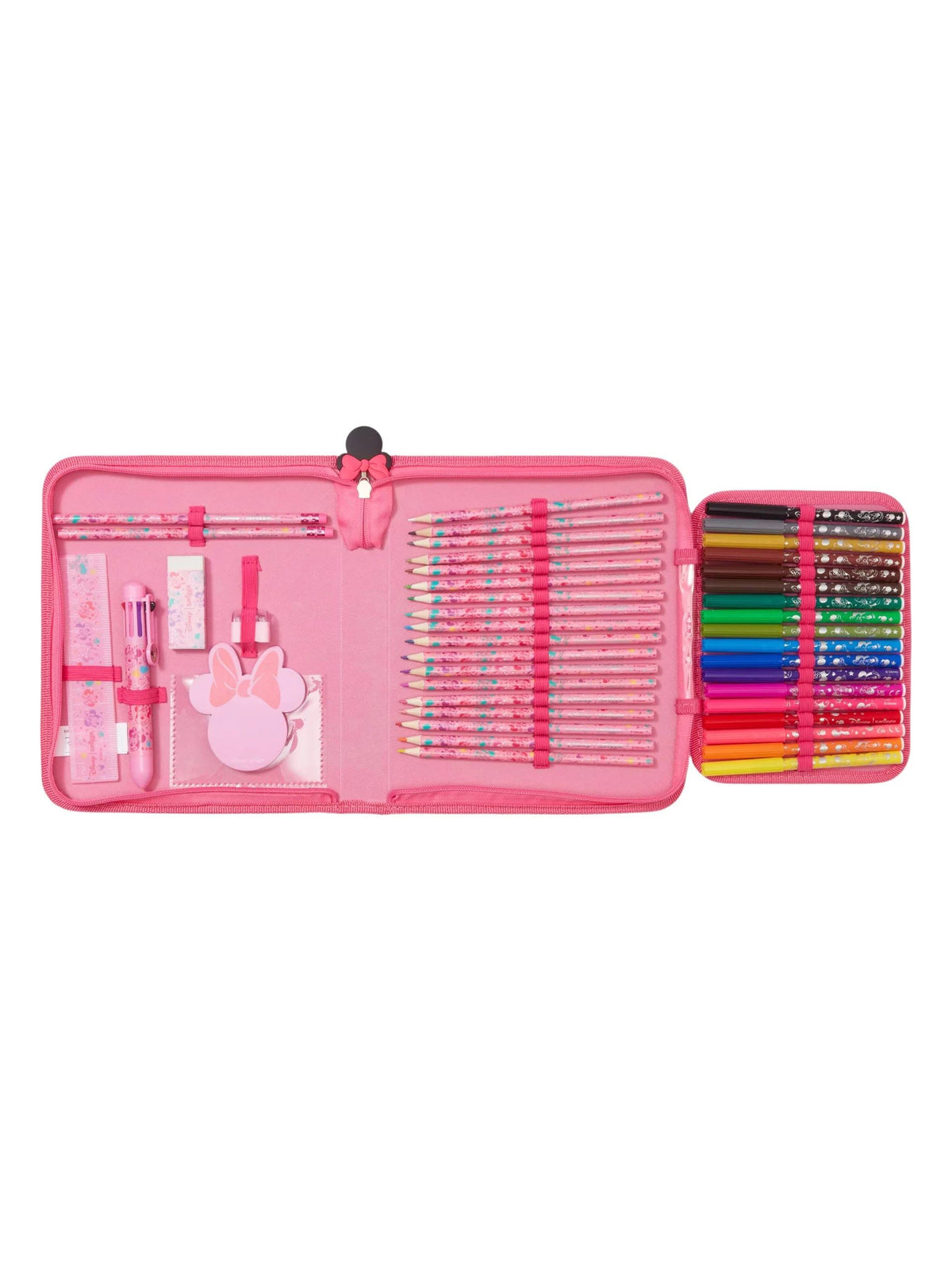 Smiggle - Minnie Mouse Coloring and Pencil Set with Pencil Box