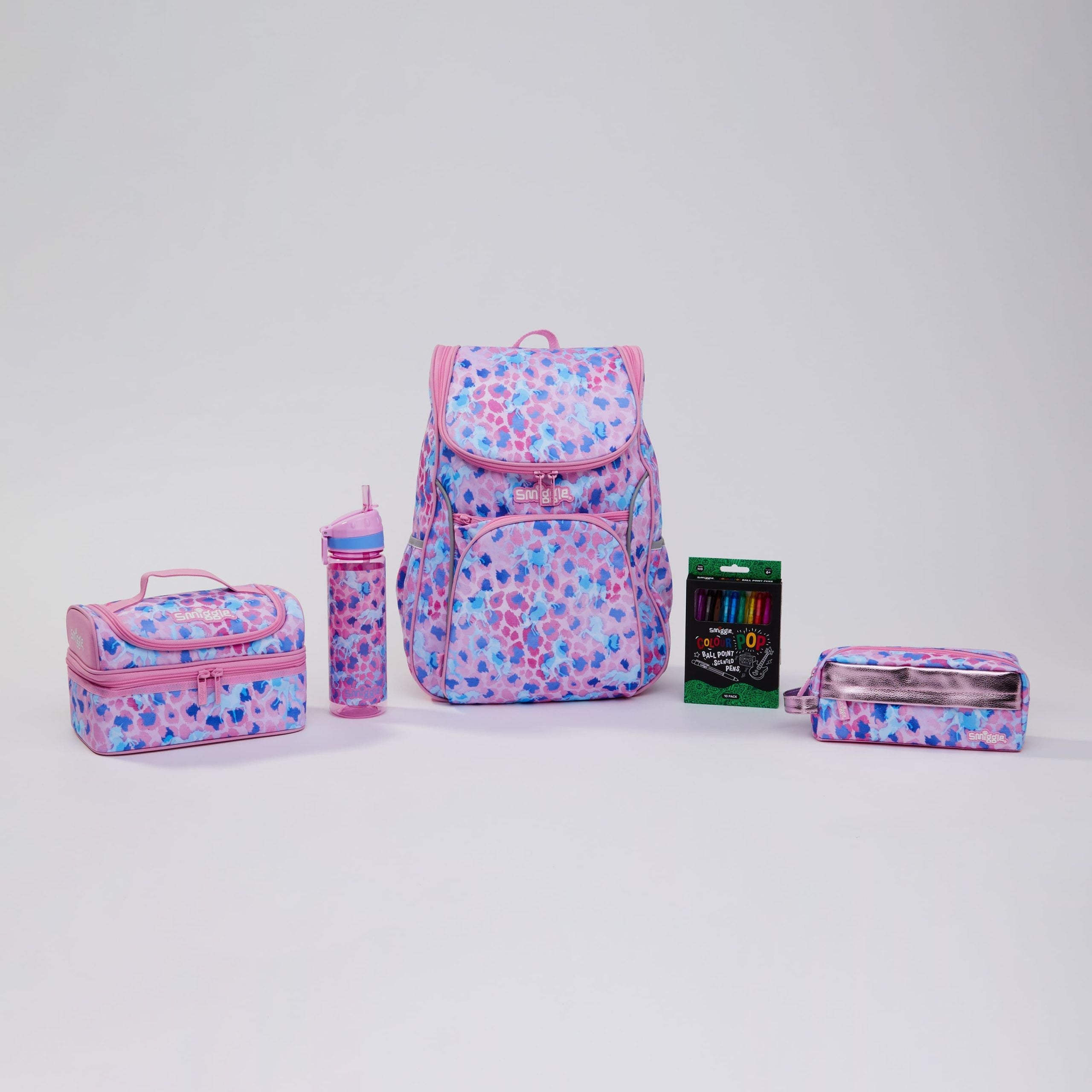 Smiggle - Mirage 5 Piece School Bag Set