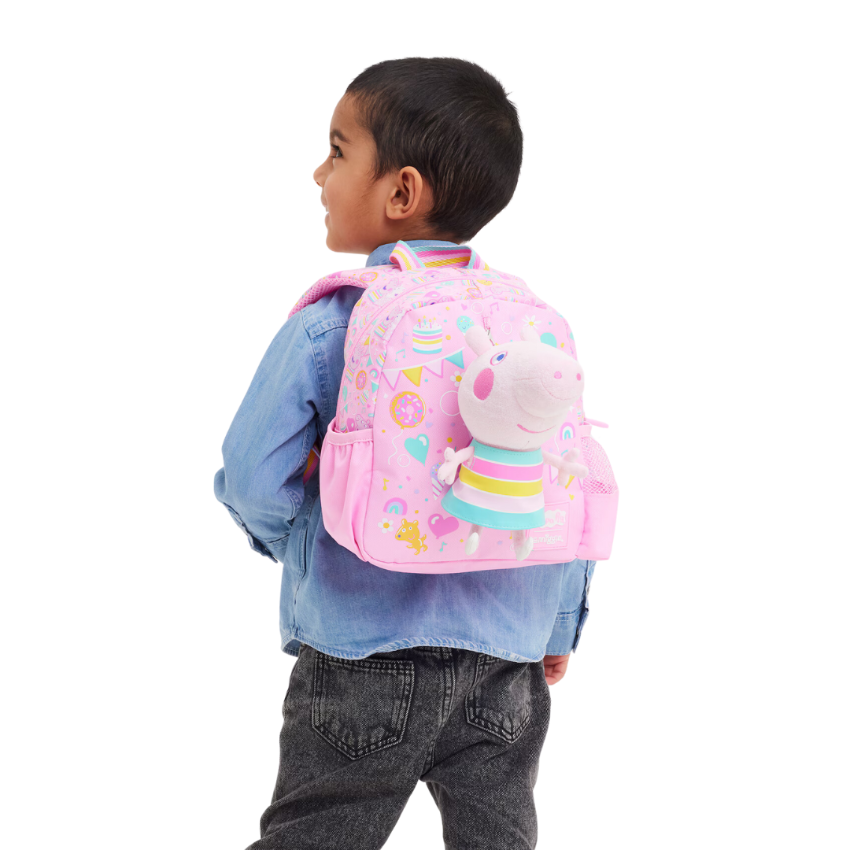 Smiggle - Peppa Pig Detachable Toy Nursery School Backpack