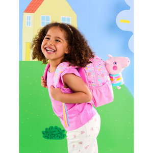 Smiggle - Peppa Pig Detachable Toy Nursery School Backpack