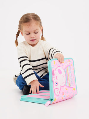 Smiggle - Peppa Pig Pencil Case and Stationery Set