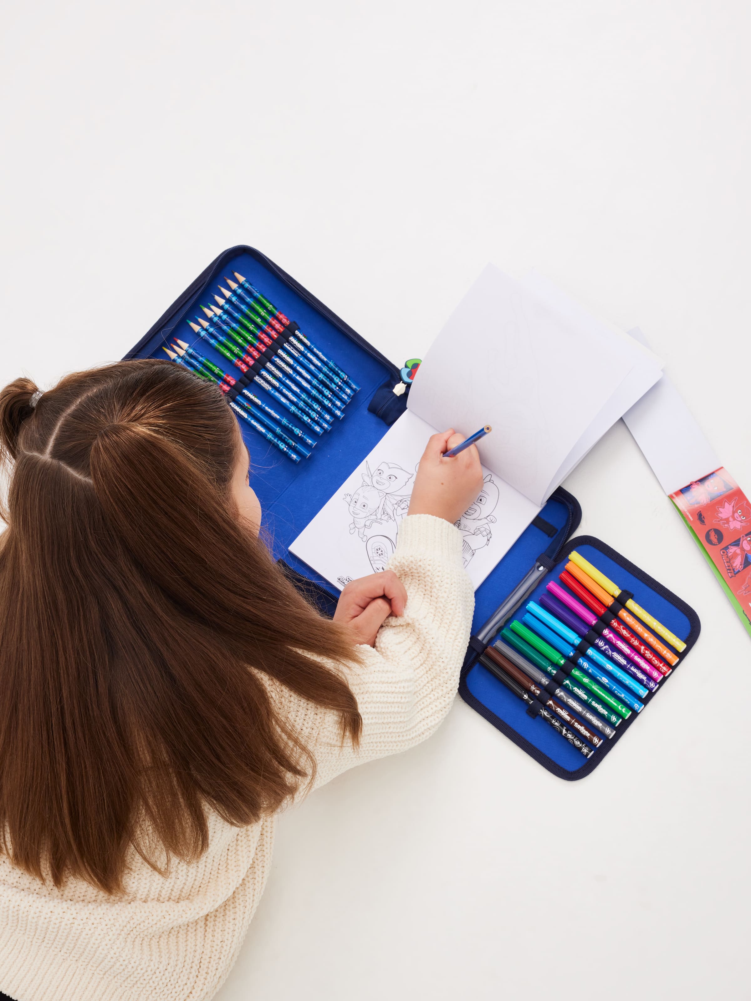 Smiggle - PJ Mask Stationery Set and Pencil Case