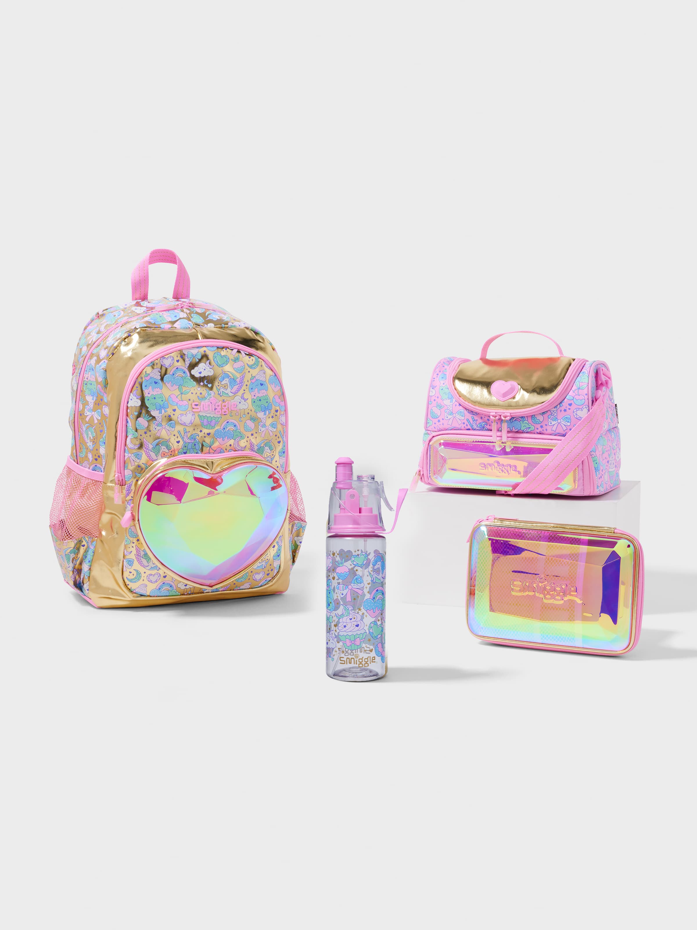 Smiggle - Radiant 4-piece School Bag Set