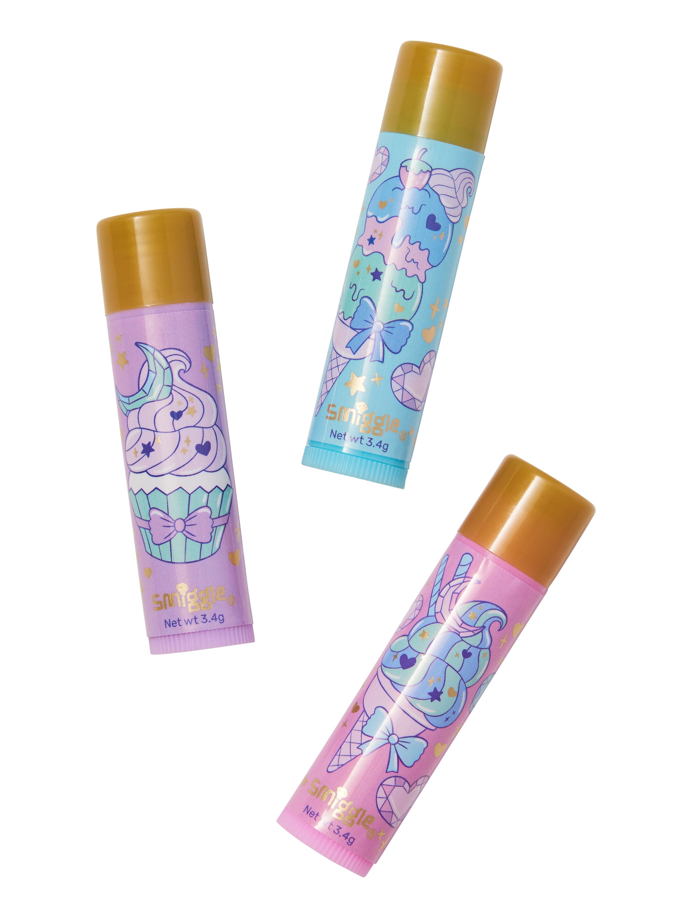 Smiggle - Radiant Kids Lip Balm and Lip Gloss Set