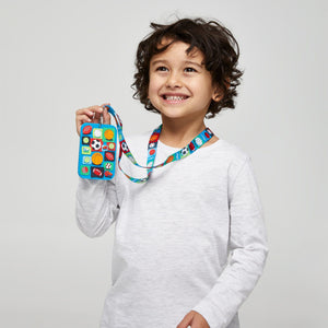 Smiggle - Sky Hi Junior Rope Neck School Card Holder