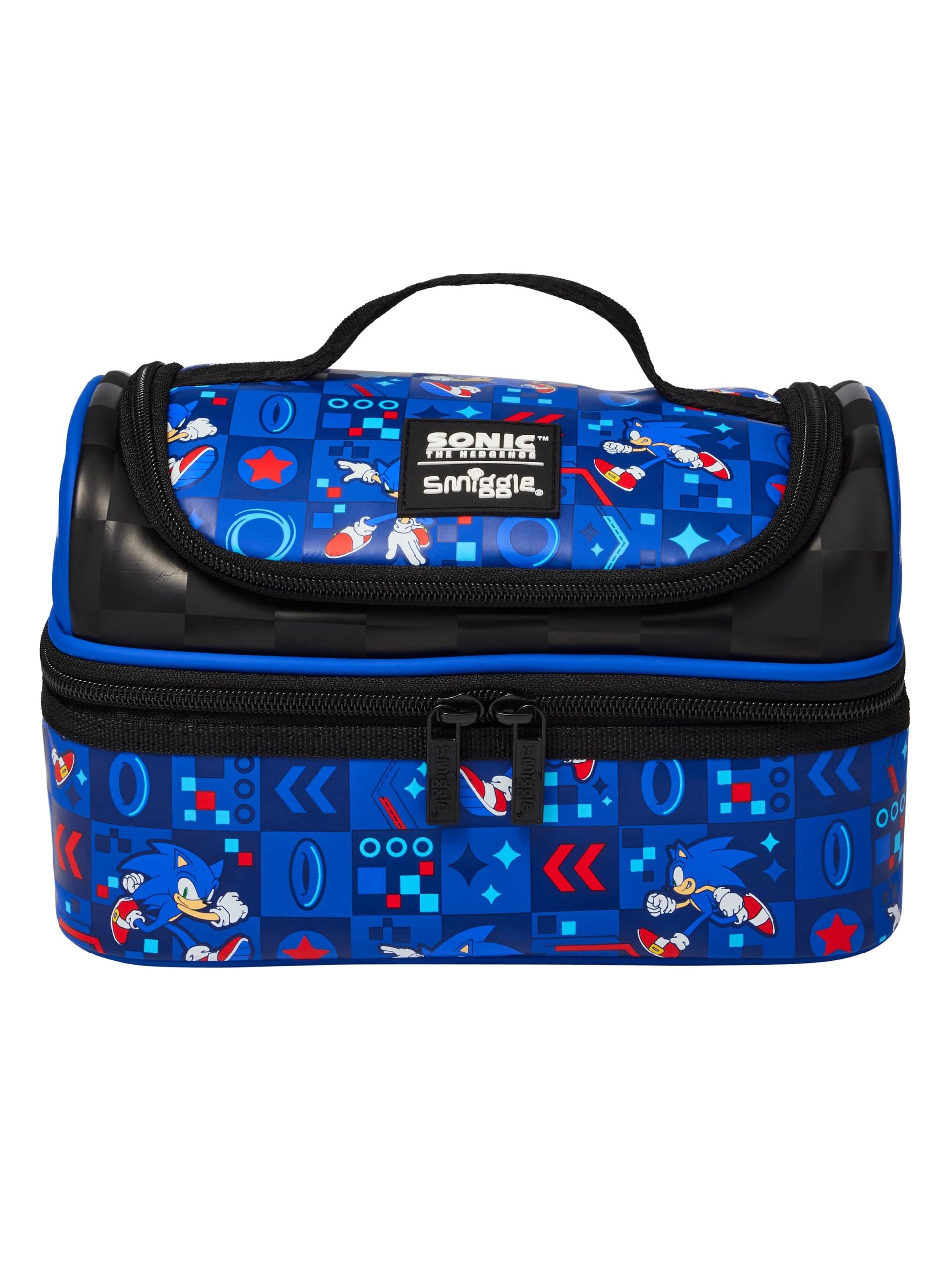 Smiggle - Sonic Double Layer Lunch Bag