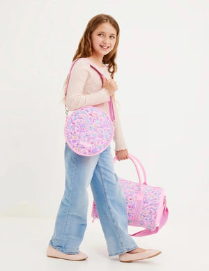 Smiggle - Super Charge 2-in-1 Pink Shoulder and Sports Bag