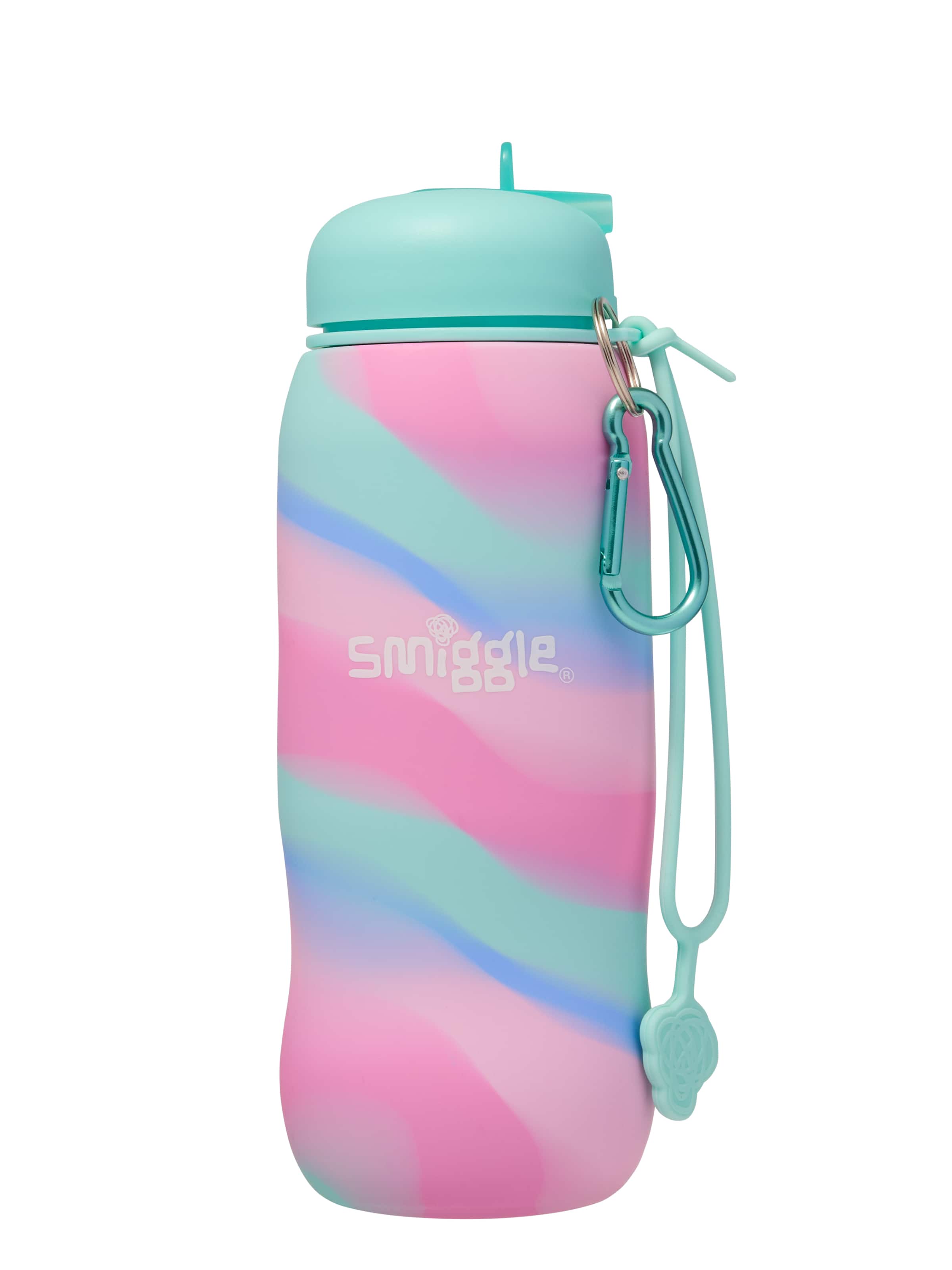 Smiggle - Surreal Foldable Silicone BPA-Free 630ML Water Bottle