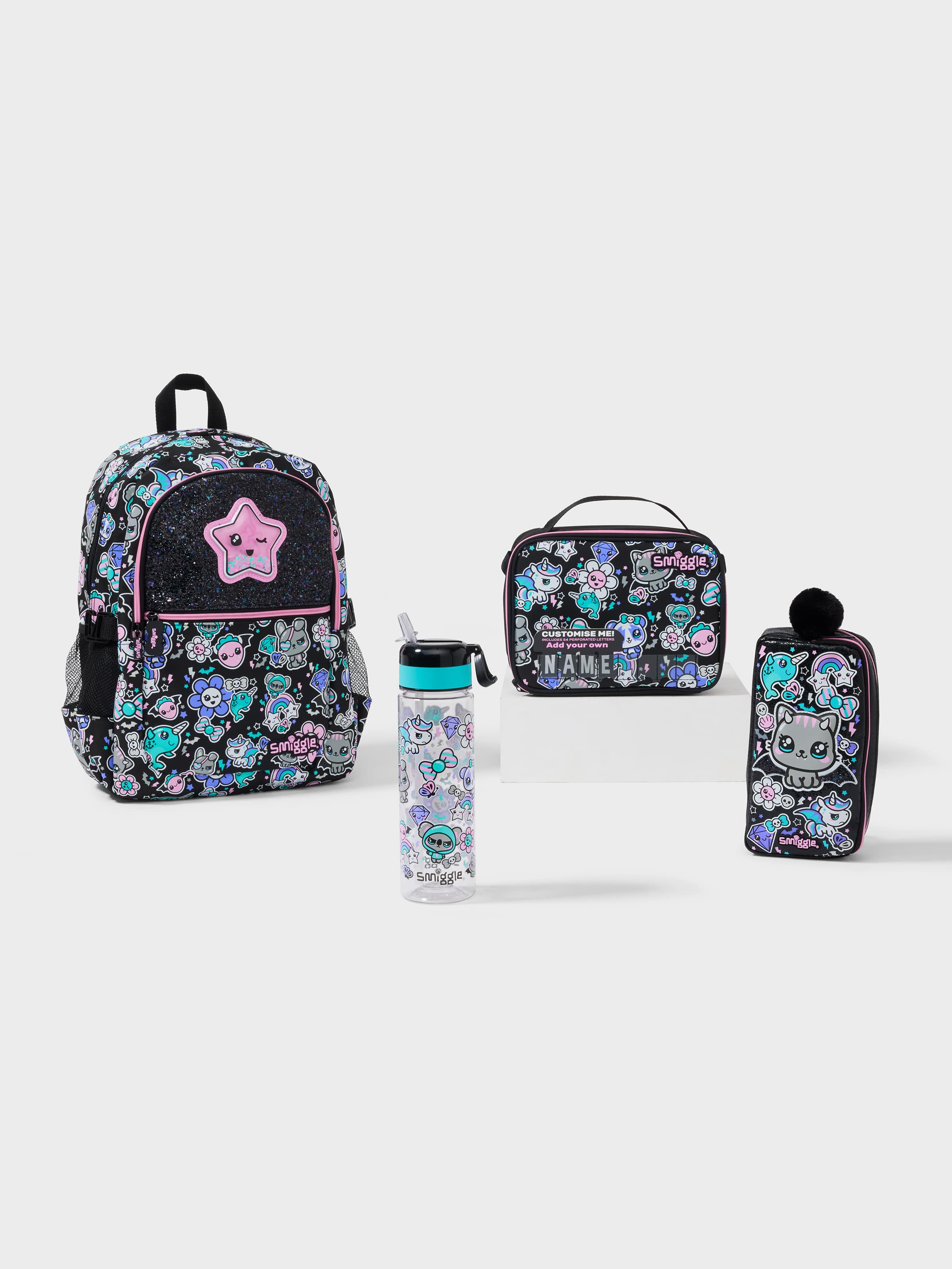 Smiggle - Trailblazer 4 Piece School Bag Set
