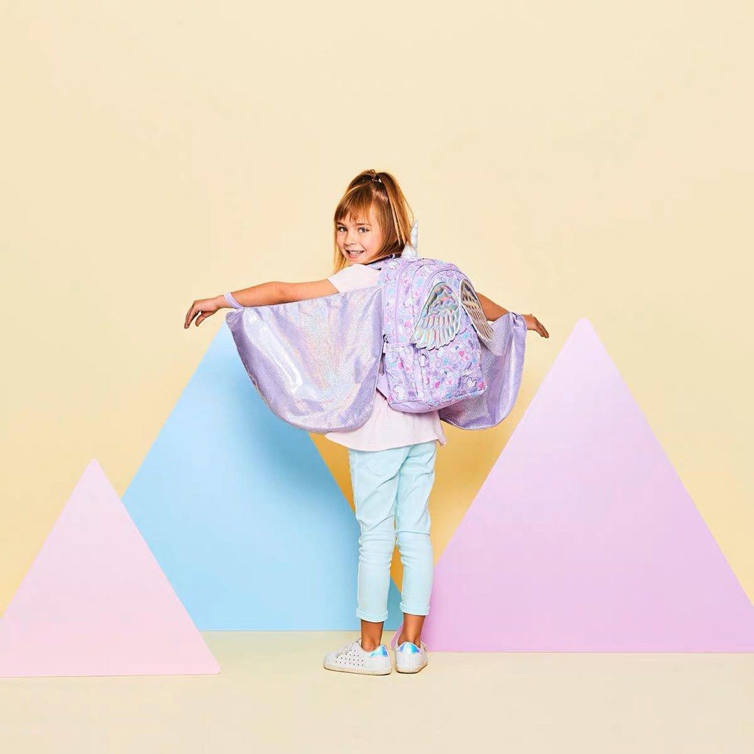 Smiggle - Unicorn Winged Kindergarten Backpack