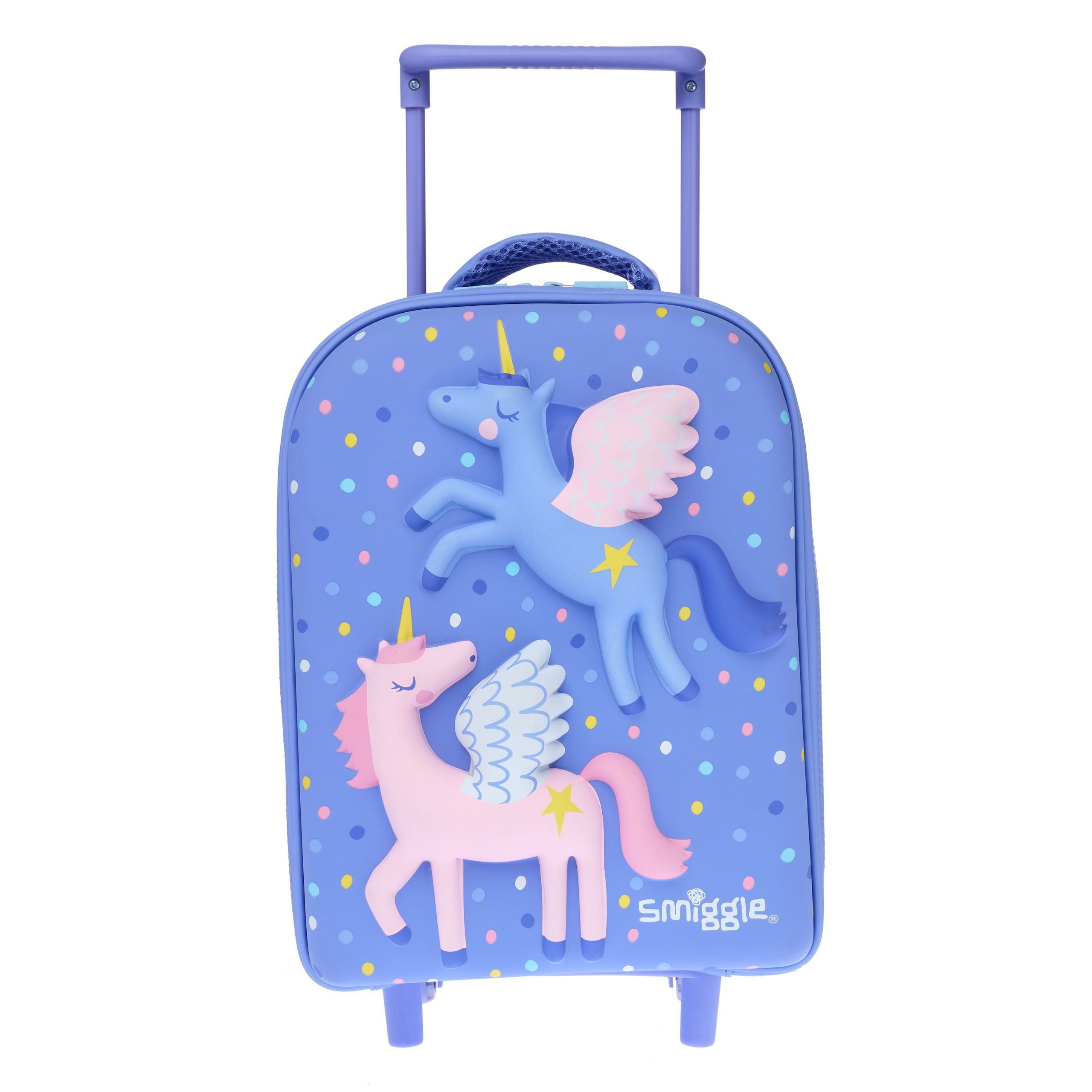 Smiggle - Up & Down Lighted Wheeled School and Travel Bag