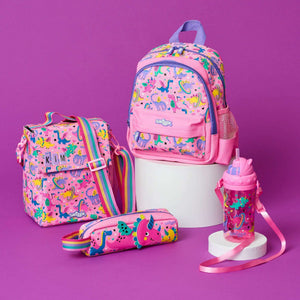 Smiggle - Up & Down Tiny Dinossi Special Design Pink Backpack