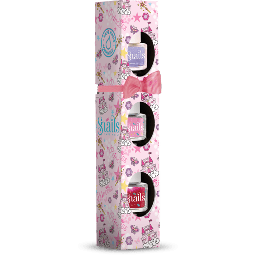 Snails - Mini 3lü Su Bazlı Oje - Princess Dream - Dinossi