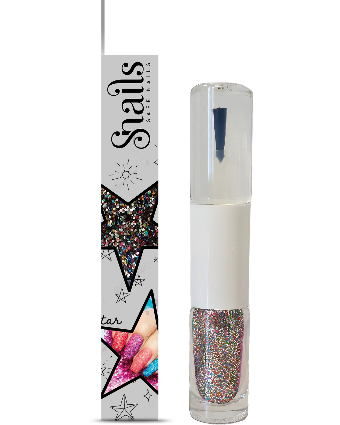 Snails - Glitter Nail Polish - Dust Multi Color