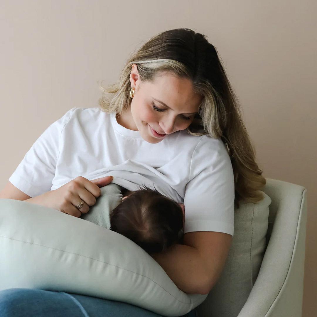 Snuggle Me Feeding Support - Sage-Nursing Pillows-Sage- | Natural Baby Shower