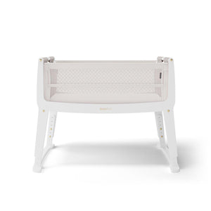 Snuz SnuzPod Studio Bedside Crib - Paris White-Bedside Cribs-Paris White- | Natural Baby Shower