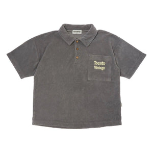 Tocoto Vintage - Foam T-Shirt | Charcoal Gray