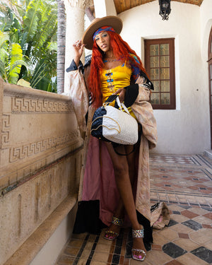 Sprayground - Özel İç Bölmeli Quilt Shark El ve Omuz Çantası