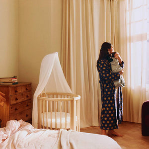 Stokke Sleepi V3 Mini Crib - White-Cribs-No Mattress- | Natural Baby Shower