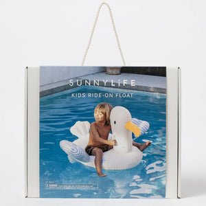 Sunnylife - Sammy Seagull Ride-On Inflatable Pool Float and Lounger for Kids