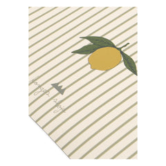 Konges Sløjd - Tea Striped Play Mat | Cream