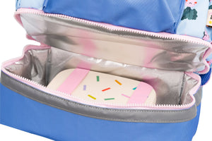 The Cotton Cloud - Dancing Hearts Nutritional Eyewear School Backpack
