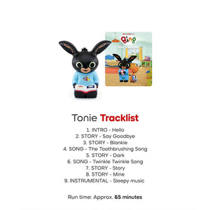 Tonies Bing - Bing's Bedtime-Audio Player Cards + Characters- | Natural Baby Shower