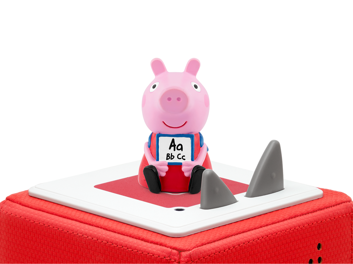 Tonies - Learn with Peppa Pig English Audio Play Figurine