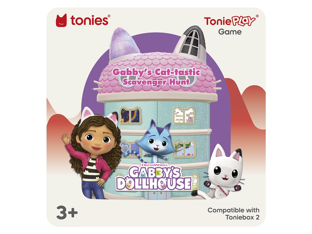 Tonies - Tonieplay Gabby and Friends with Time Academy English Toniebox 2 Games