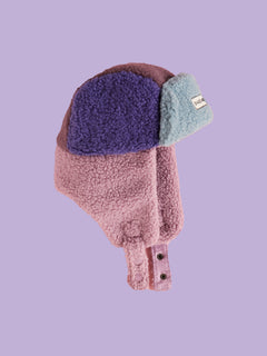 Roarsome - Çocuk Trapper Şapkaları - Pembe/Lila